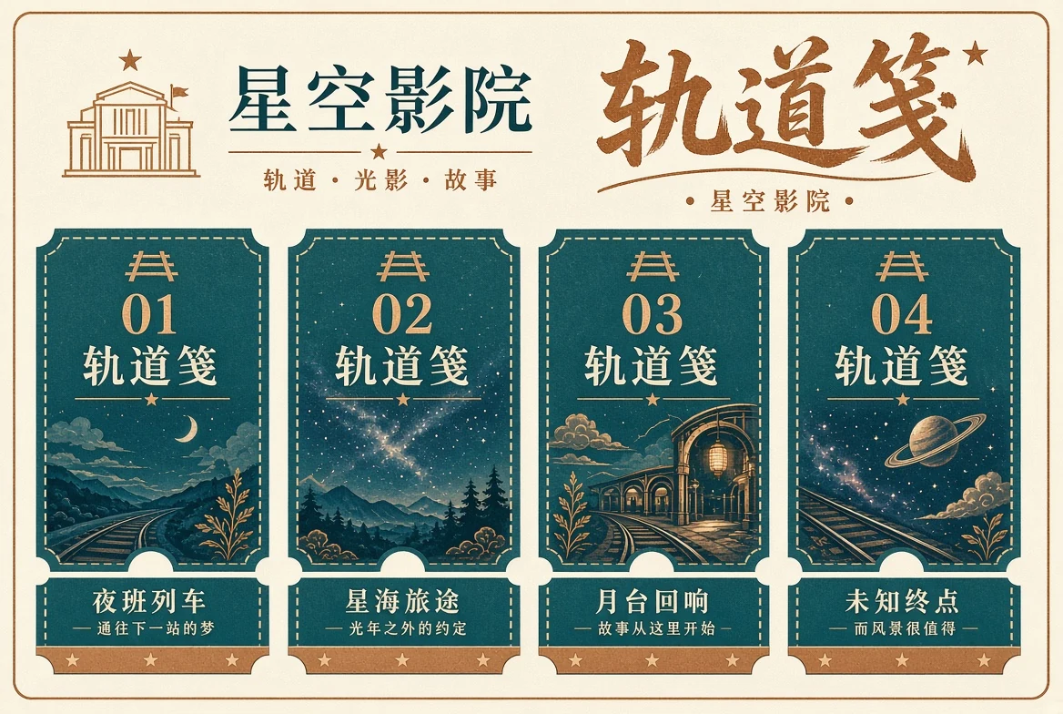 轨道笺主题画面